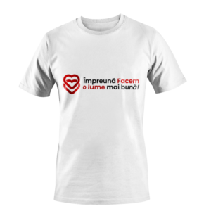 Tricou - Împreună facem o lume mai bună (mărime unică)